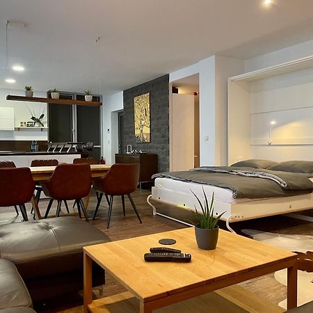 Apartment Leipzig Waldstrassenviertel Loft Terrasse, Redbull Arena Экстерьер фото