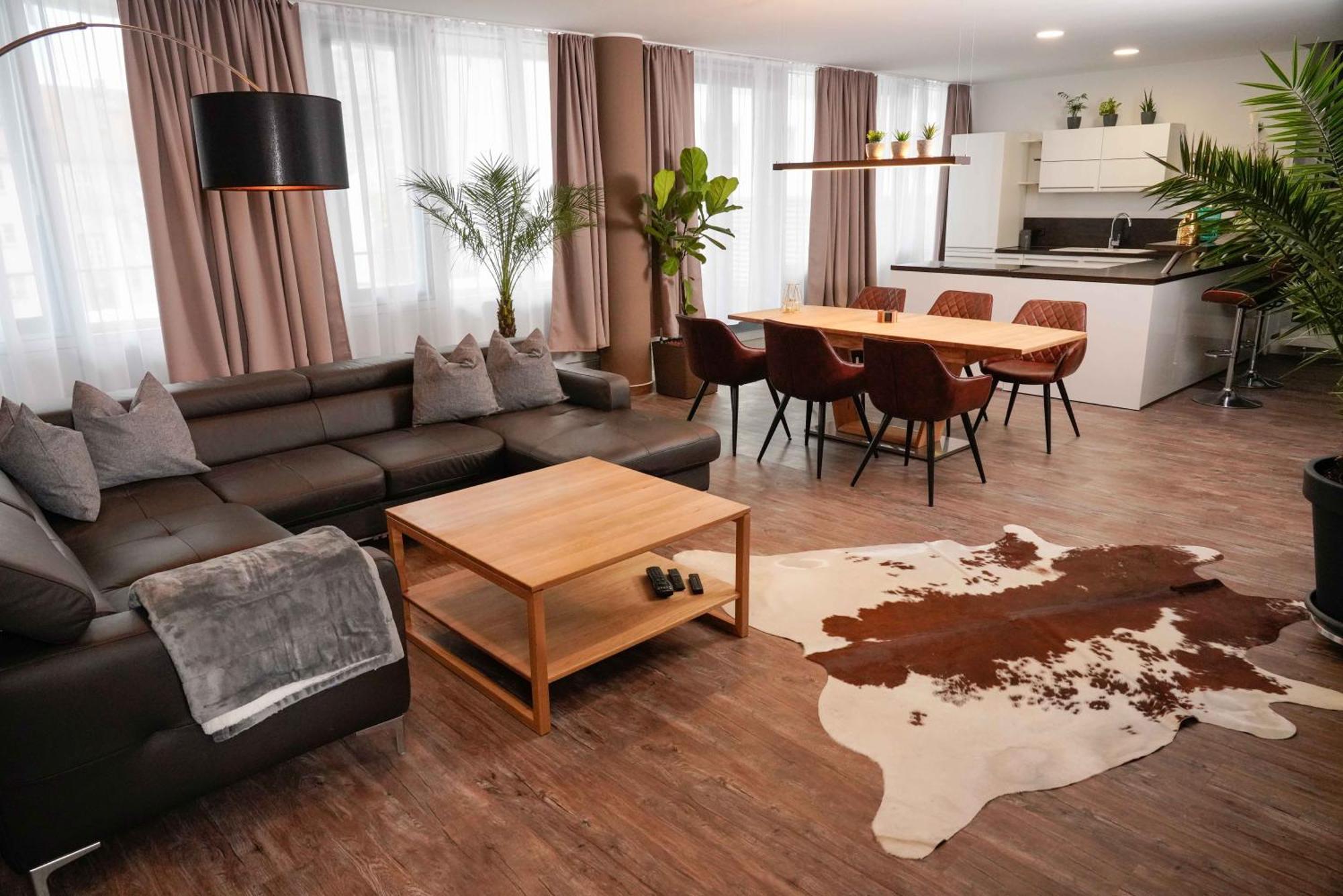 Apartment Leipzig Waldstrassenviertel Loft Terrasse, Redbull Arena Экстерьер фото